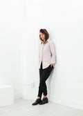 Rose Pointed-Collar Blouse - sample outfit photograph
