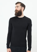 Black Shoulder-Button Pullover - sample outfit photograph