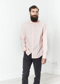 Pastel Stripe Button-Up Shirt - sample outfit photograph